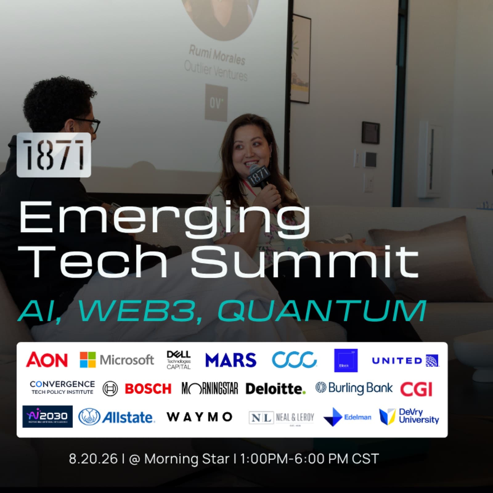 1871 Emerging Tech Innovation Summit event artwork